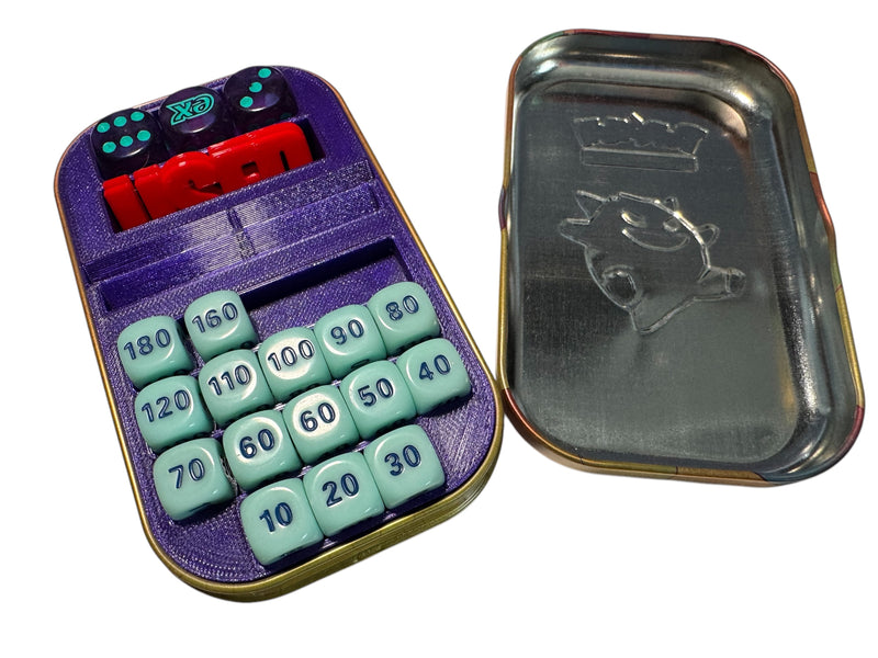 Iron Shell TCG Pokemon Dice Tin insert